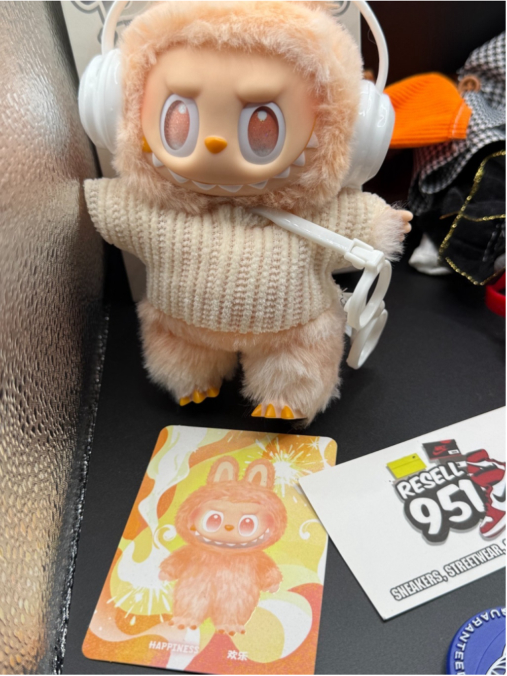 Pop Mart Labubu V3 Big Into Energy Happiness Figure